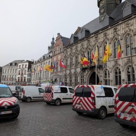 Coupure de gaz à Mons