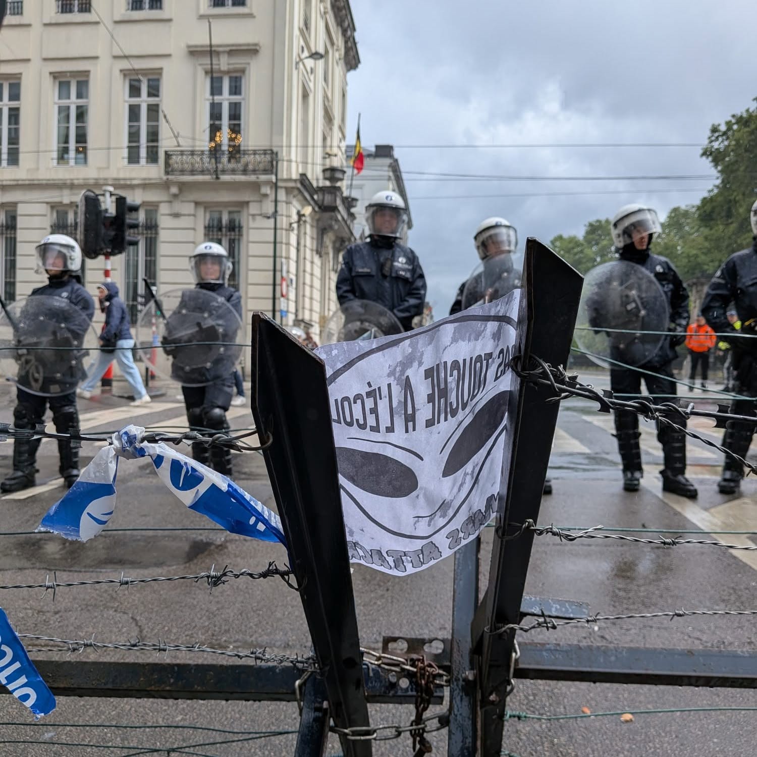 Des mobilisations d&rsquo;une ampleur inédite contre le décret-programme de la majorité MR-Engagés